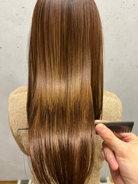 エヌポータル(N portal) ☆ハイトーン　艶髪スタイル 髪質改善