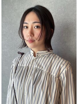 イトシテ 顔まわりレイヤー×ワンレングスボブ【本多身和子】