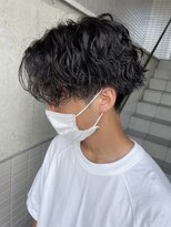 クイーン バイ ノイズ 西院(QUEEN by noism)&nbsp;ツイストスパイラルパーマ/ツーブロック/20代/30代/40代