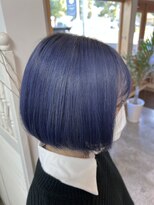 ヘアーデザインサロン スワッグ(Hair design salon SWAG) navy blue