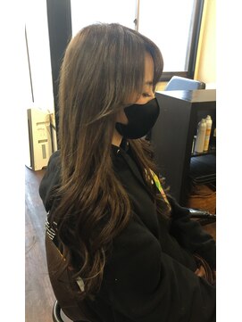 リピュア(Re:PURe) **韓国風ダークグレージュチップエクステ**