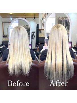 プルクローム(PULL CHROME) 【PULL EXTE】派手髪/ホワイトロング/ローライト/エクステ白