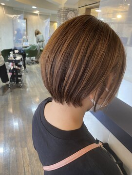 ヘアスペースブルーム エボリューション 庄内店(HAIR SPACE BLOOM evolution) 【庄内/ショート】髪質改善、白髪ぼかしハイライトも人気♪
