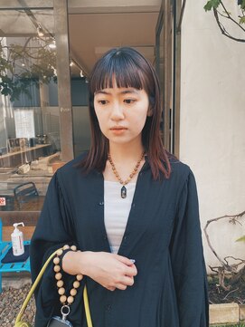 ロッソサンテ(rosso sante) ミディアムオレンジヘアカラー