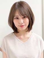 アグノス 青山(Agnos)&nbsp;似合わせカットチョコレートボブウルフ艶感こなれヘアモード