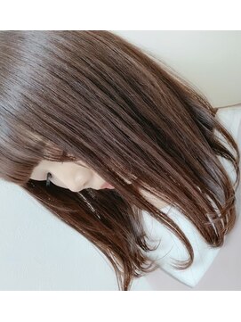 ルッソ チアロ(Lusso chiaro) ストレートセミディ　ブラウンカラー/30代40代50代