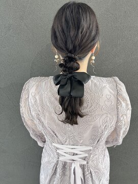 イロ プラス 南田宮店(iro+) 【nobuyo】ribbon arrange