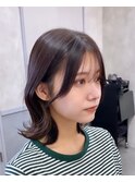 韓国レイヤー/韓国風/ボブ/髪質改善/黒髪/ブリーチなし〔池袋〕