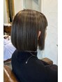 アーティック 唐津店(arttic)&nbsp;ボブ×ハイライト×ベージュカラー
