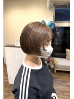 ディアバースデー(Dear Birthday)&nbsp;オレンジベージュ/大人ボブ/ショートボブ/髪質改善