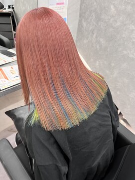 ファイブバイジエクト 堀江(FIVE by The Ect) ピンクカラー　フラミンゴカラー