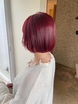 トップヘアー スパアンドリラクゼーション 安城(spa&relaxation) チェリーレッドボブ