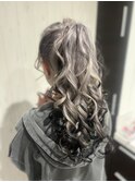 成人式アップスタイル×ポニー