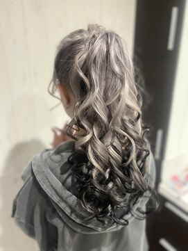 シャルム バイ アローズ 久留米店(CHARM BY AROSE) 成人式アップスタイル×ポニー