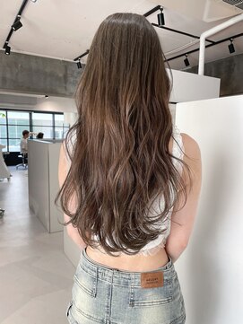 ローレン(LOREN) 透明感髪質改善ベージュダブルカラーミルクティーグレージュ