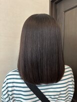 ロア ミオ 仙台駅前(Loa mio)&nbsp;ツヤ感ストレートミディアムスタイル