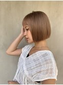 ウェーブミディアム似合わせカットメルティカラーボブ/大宮