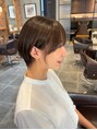 オーブ ヘアー ノア 熊谷店(AUBE HAIR noa)&nbsp;こだわりの顔まわりカット、小顔ショート