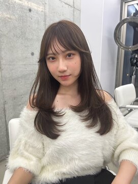 アイシー 表参道(ICY) 上品可愛い◇韓国くびれヘア/ミルクティーベージュ