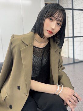 ロンドカスティーヨ 四日市(Lond castillo) 【futaba】切りっぱなしボブ/タッセルボブ