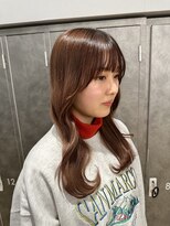 カナモ(Canamo)&nbsp;ヨシンモリ/韓国レイヤー／顔まわり/アッシュブラウン