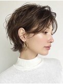 大人ショートパーマ