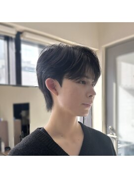 メラク(Merak) 韓国風センターパート/カルマパーマ/毛流れセンターパート