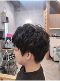 30代40代50代/ショート/パーマ/メンズ