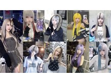 ブリーチ・ハイトーンのお客様沢山［ハイトーン/渋谷/エクステ]