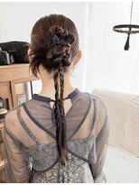 ヘアメイク バースデイ(Hair make Birth Day)&nbsp;カチモリ/結婚式ヘア/結婚式アレンジ/ヘアセット/お呼ばれヘア