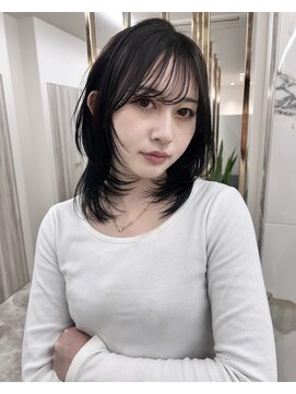 エトワール(ETOILE) レイヤーカット/ハッシュカット/韓国風レイヤー/暗髪カラー