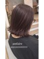 ヘアサロン アンフェール(Hair Salon Amfaire)&nbsp;Instagramお気軽にフォローください♪【@amfaire_shimi】