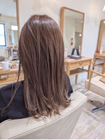 ルシードスタイル リム(LUCIDO STYLE Rim)&nbsp;イヤリングカラー×白髪ぼかし