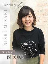 ヘアリゾートエーアイ 高田馬場店(hair resort Ai)&nbsp;西　美咲 [高田馬場]