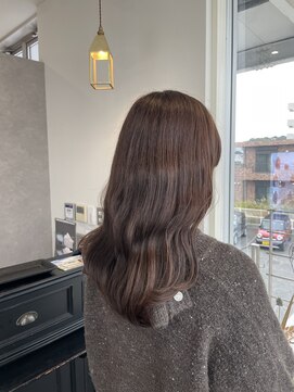 カノエ 宇部小串店(canoe) 透明感カラー/髪質改善