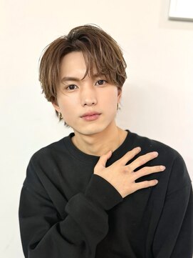 シーン 原宿(scene) シースルーセンターパート×アップバング