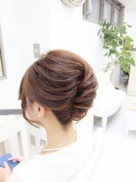 リサ 恵比寿(risa.)&nbsp;ルーズ束夜会巻き