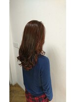 ヘアーメイク モン(hair make Mon) ロングデザインカットカラー♪