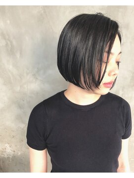 ヘルベチカ・ヘア(Helvetica hair) [helvetica-hair] ブルーボブ