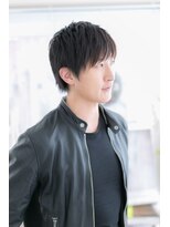 ミック ヘアアンドビューティー 大山店(miq  Hair&Beauty)&nbsp;ナチュラルな男らしさ◎サイドパートショートa