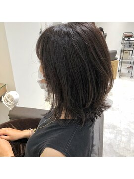 ルディー バイ ヘアーポケット(rudii by HAIR POCKET) ミディアムレイヤー★ココアアッシュ