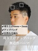 【解説】爽やか刈り上げショート無造作くせ毛風パーマ