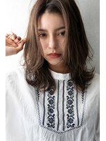 クロレ(CLORE)&nbsp;かきあげバング抜け感外ハネミディー