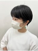 耳かけマッシュショート
