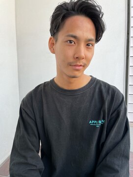 ヘアープレイス ヴィブ(hair place VIVE) ラフにかけ上げた色気のあるルードなショート
