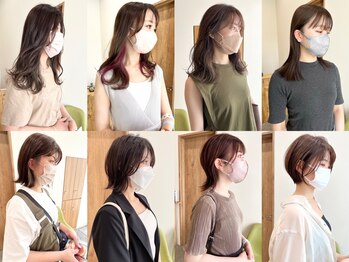 アノネ(anone)の写真/大人女性から人気！自宅での再現性にこだわったカットで"毎日可愛い"が叶う。朝のスタイリングも簡単に。