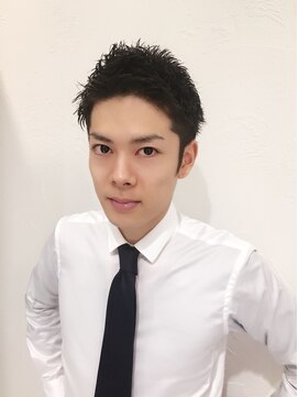 ロンド フィーユ(Lond fille) メンズアップバングツーブロックベリーショート