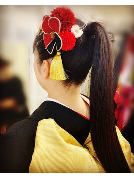 ハナココ 水戸店(hana Coco) ポニーテール