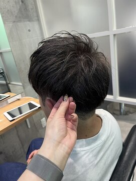 ネウィ 所沢(newi) メンズのグレージュカラー！