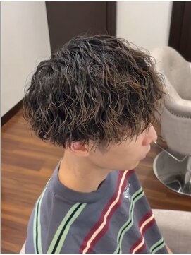 シエルビジュー 弘前店(CIEL bijou) #メンズカット#メンズパーマ#波打ちスパイラル